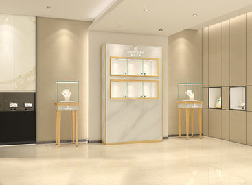 La gioielleria elegante delle decorazioni montra il chiosco per gioielli 1000*350*1800mm