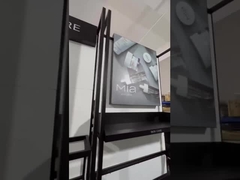 Banco di mostra cosmetico lucidato su misura che imballa con il cartone